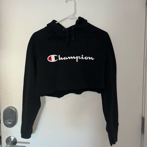 Cropped Champion Hoodie
